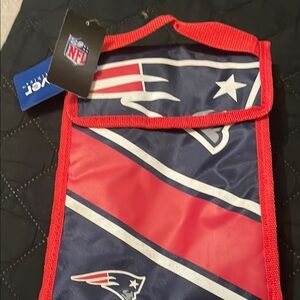 NFL New England Patriots Team Logo Insulated Lunch Bag